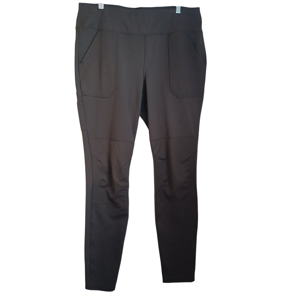 Carhartt Force Fitted Utility Pants Leggings Dark Brown Tall Large 102482